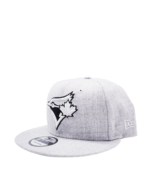 950 TORONTO BLUE JAYS GREY/BLACK ON GREY SNAPBACK HAT