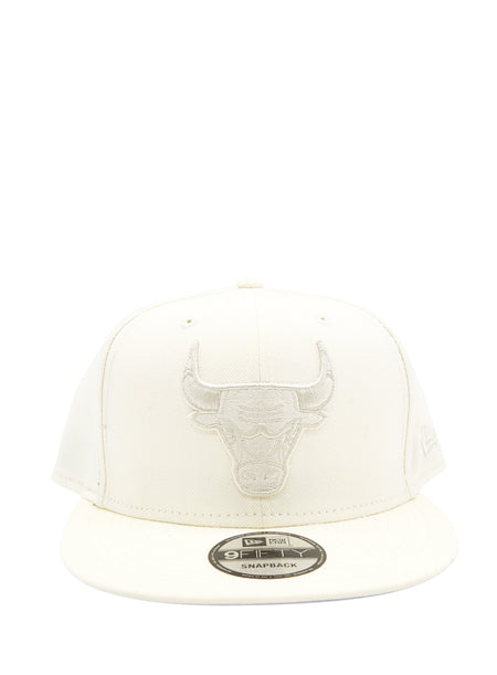 NEW ERA 9FIFTY NEW ERA CHICAGO BULLS OFF-WHITE SNAPBACK HAT