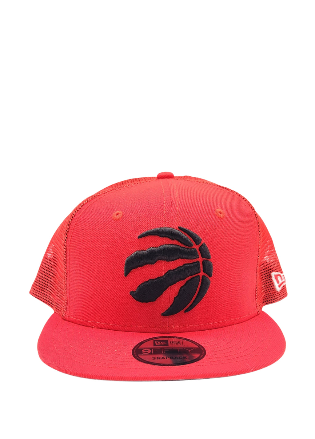 NEW ERA 9FIFTY TORONTO RAPTORS RED TRUCKER HAT