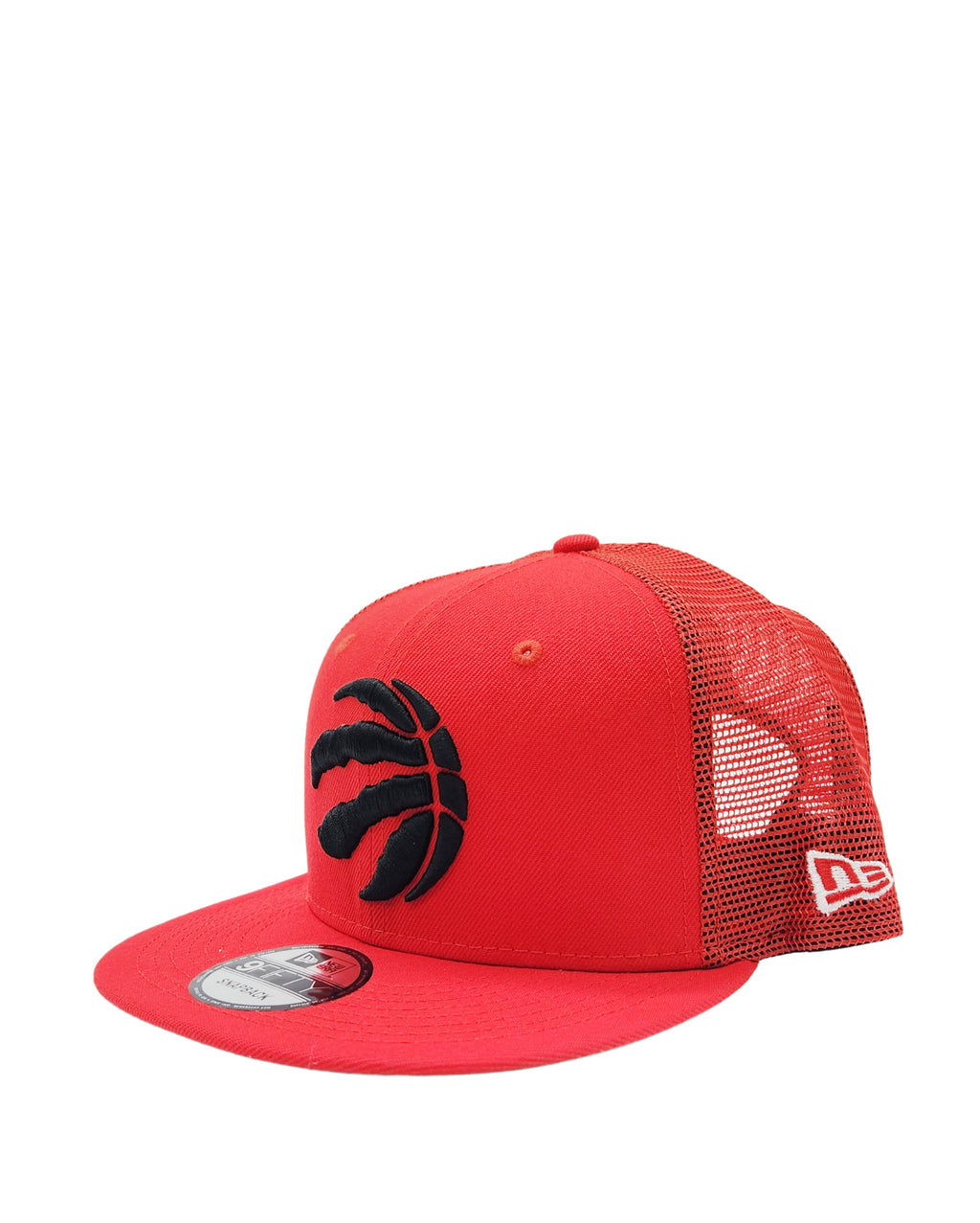 NEW ERA 9FIFTY TORONTO RAPTORS RED TRUCKER HAT