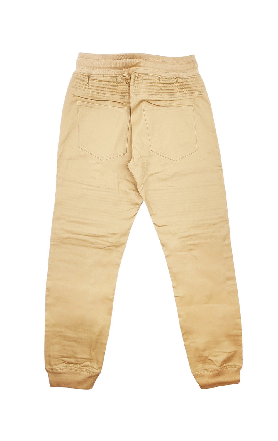 ACELANDER MOTO ZIPPER JOGGERS (KHAKI)