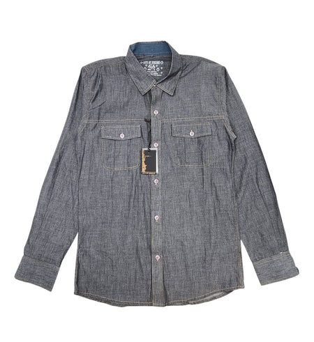 CITY OF DREAMS DENIM LONG SLEEVES SHIRT