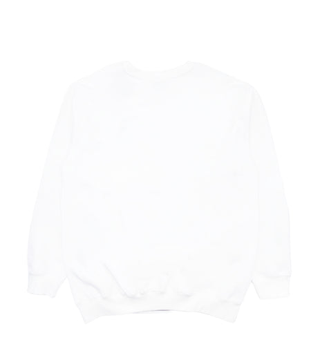 CHAMPION CORE LOGO WHITE CREWNECK (BIG&TALL)