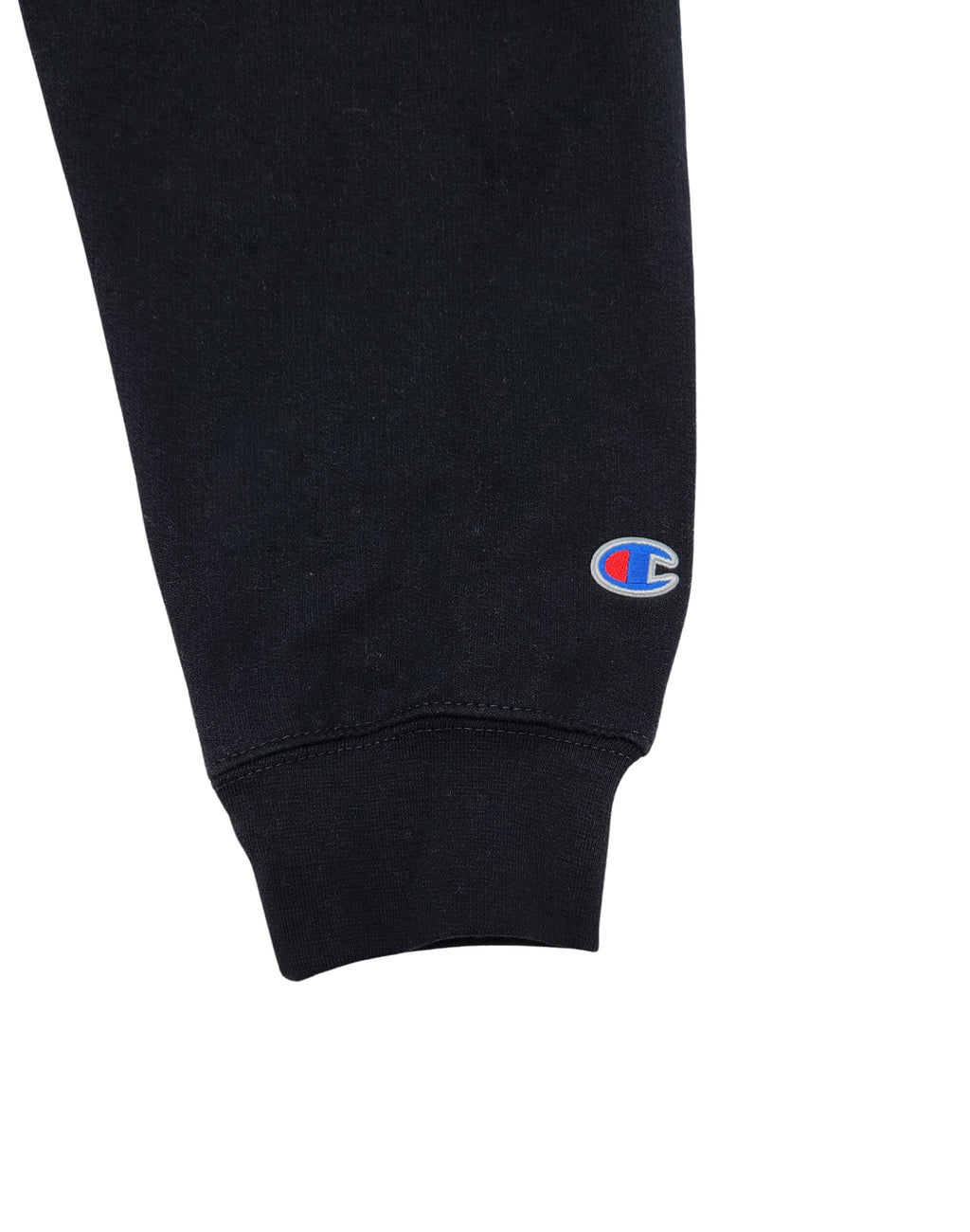 CHAMPION CORE LOGO BLACK CREWNECK (BIG&TALL)