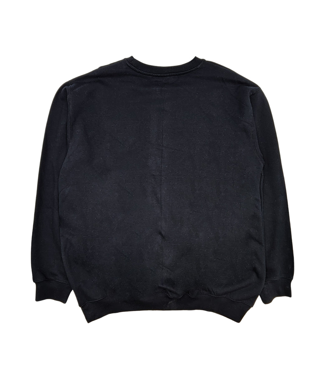 CHAMPION CORE LOGO BLACK CREWNECK (BIG&TALL)