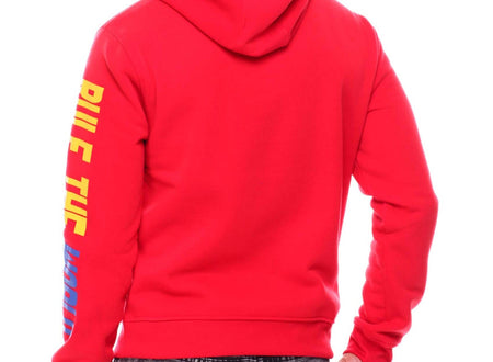 EAGLE RHINESTONE HOODIE (RED)