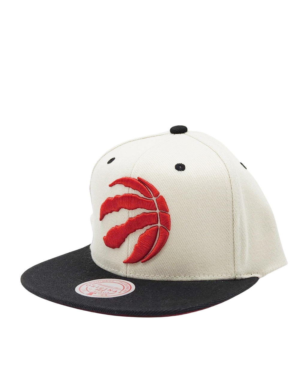 TORONTO RAPTORS NBA SAIL 2 TONE SNAPBACK (CREAM & BLACK)