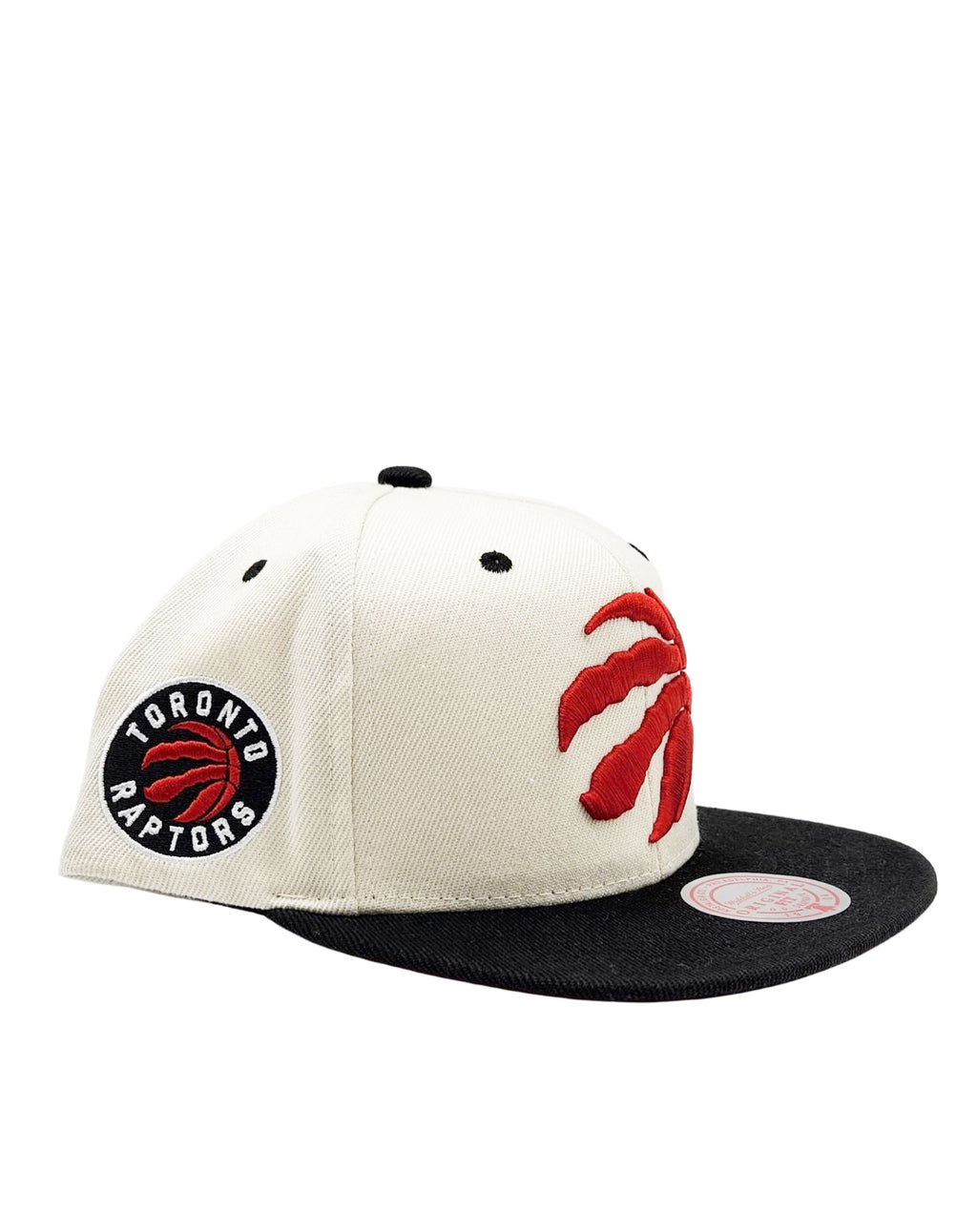 TORONTO RAPTORS NBA SAIL 2 TONE SNAPBACK (CREAM & BLACK)