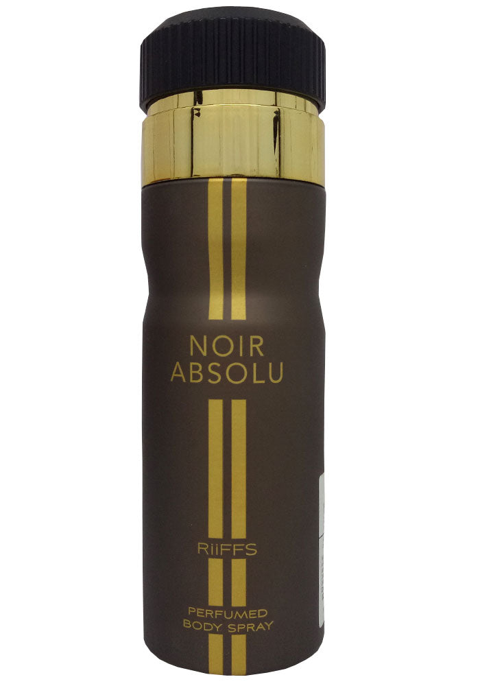 RIFFS NOIR ABSOLU PERFUMED BODY SPRAY FOR MEN