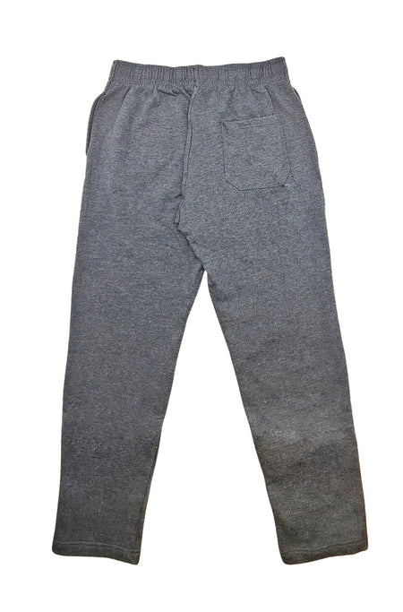 AGILE MEN'S OPEN BOTTOM FLEECE JOGGERS (CHARCOAL)