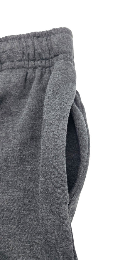 AGILE MEN'S OPEN BOTTOM FLEECE JOGGERS (CHARCOAL)