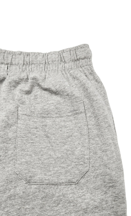 AGILE MEN'S OPEN BOTTOM FLEECE JOGGERS (GREY)