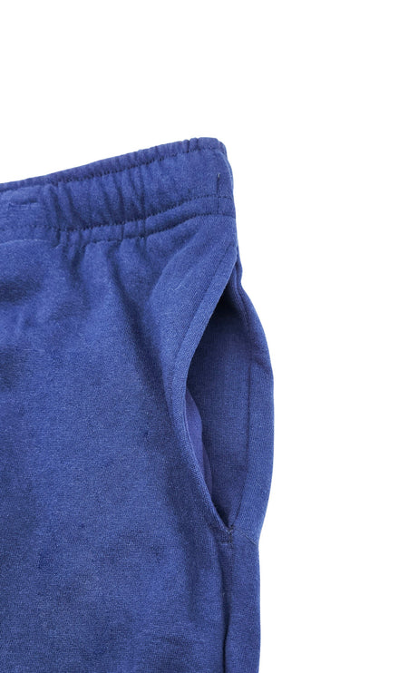 AGILE MEN'S OPEN BOTTOM FLEECE JOGGERS (NAVY)