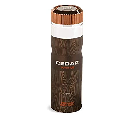 RIFFS CEDAR INTENSE MEN'S BODY SPRAY