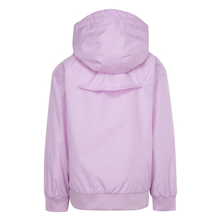 NIKE GIRLS' CHEVRON WINDRUNNER ARCTIC PINK JACKET