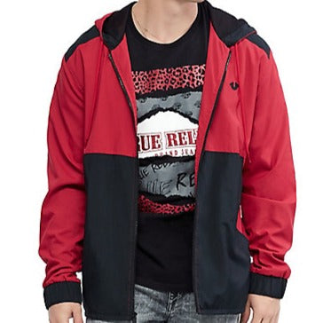 TRUE RELIGION COLOR BLOCKED JACKET