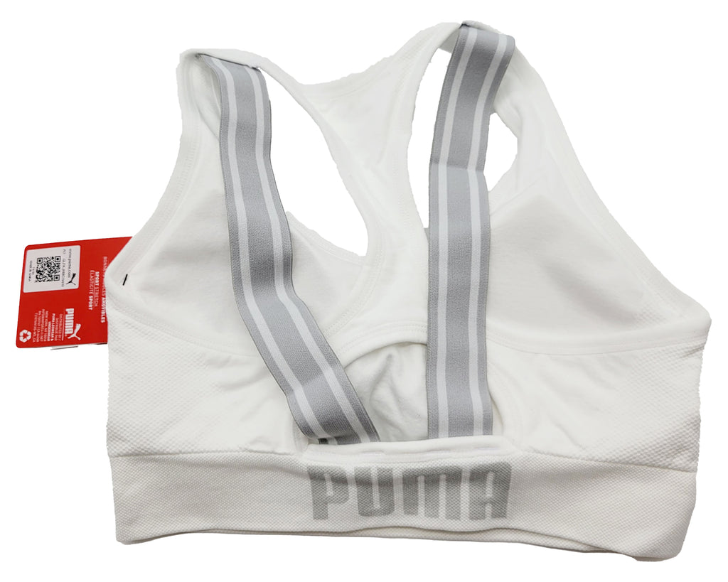 PUMA BIG CAT LOGO SEAMLESS SPORTS BRA