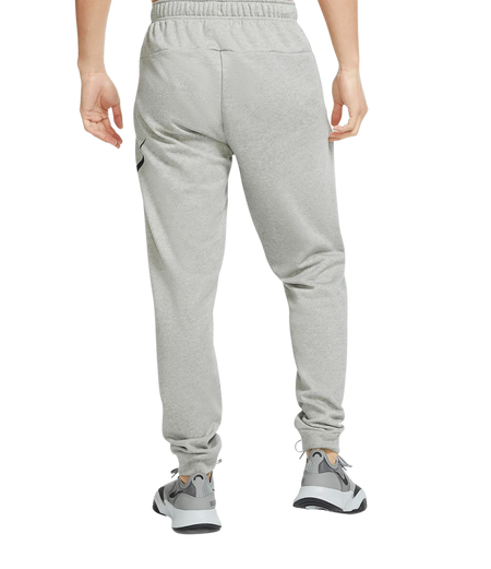 NIKE MEN'S DRI-FIT TAPERED TRAINING PANTS (GREY)