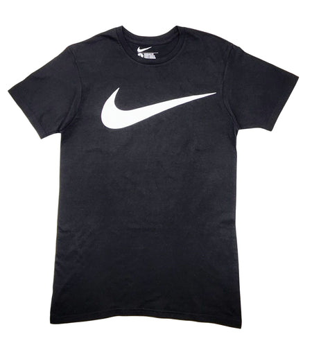 NIKE SWOOSH LOGO T-SHIRT (BLACK)