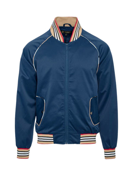 MEN'S FANCY JACKETS (NAVY MJJT-6003)