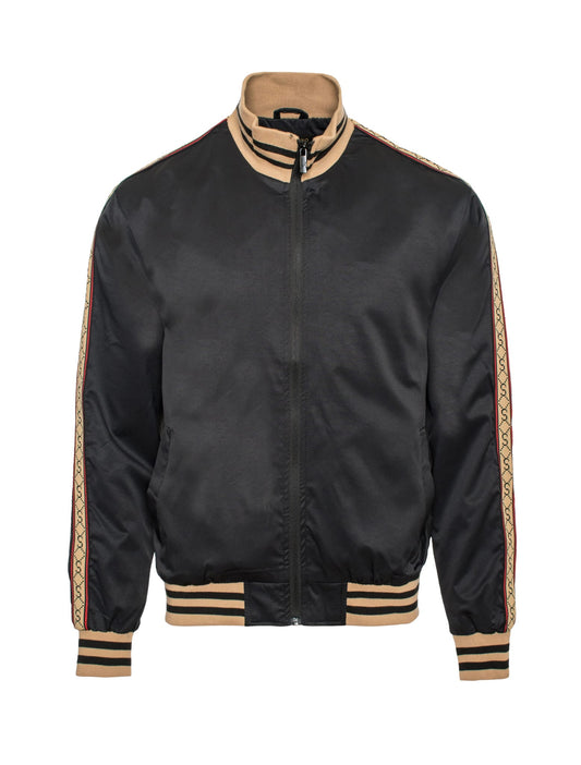 MEN'S FANCY JACKETS (BLACK MJJT-6004)