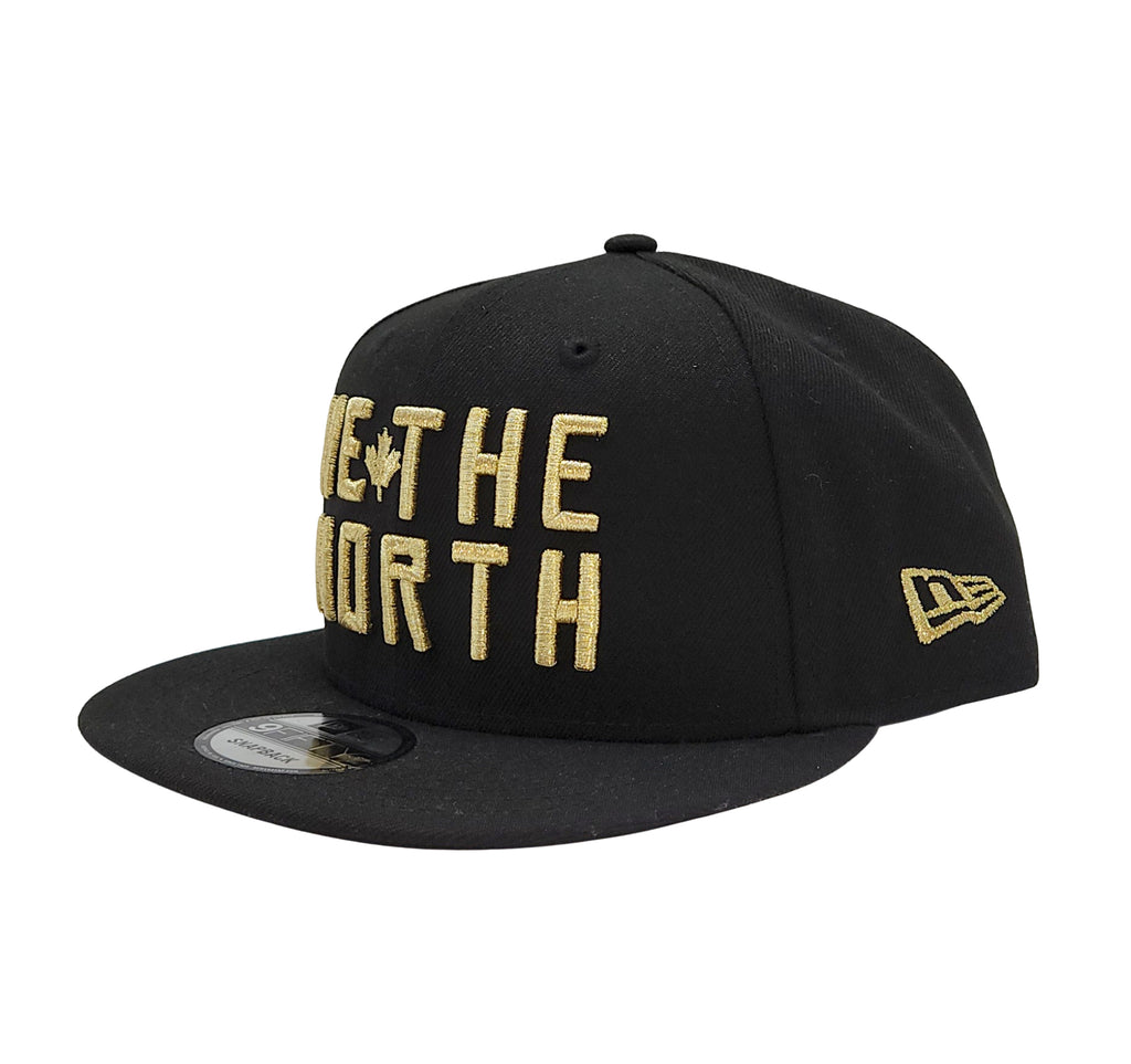 MEN'S 950 WE THE NORTH BLACK & GOLD SNAPBACK