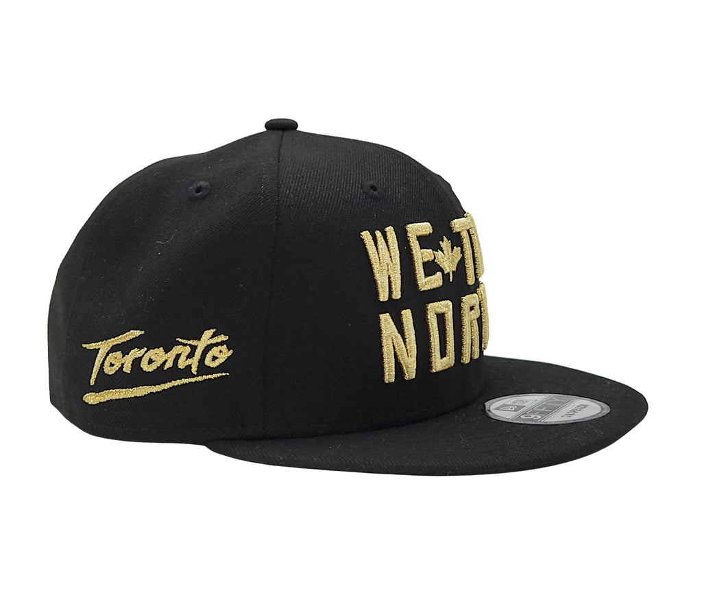 MEN'S 950 WE THE NORTH BLACK & GOLD SNAPBACK