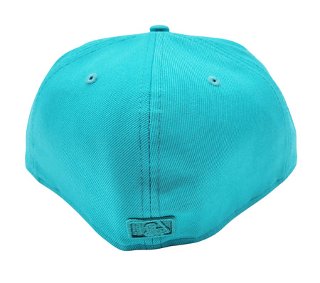 MEN'S 5950 TORONTO BLUEJAYS ALL TEAL FITTED HAT