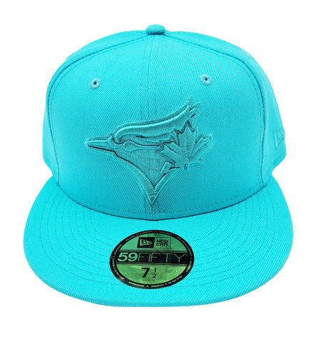 MEN'S 5950 TORONTO BLUEJAYS ALL TEAL FITTED HAT