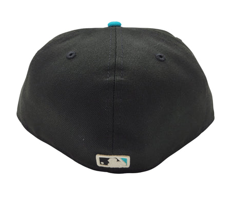 MEN'S 5950 TORONTO BLUEJAYS TEAL/BLACK FITTED HAT