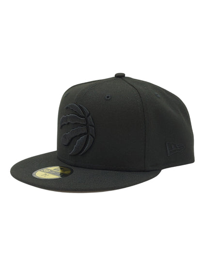 TORONTO RAPTORS NEW ERA BLACK 59FIFTY FITTED HAT