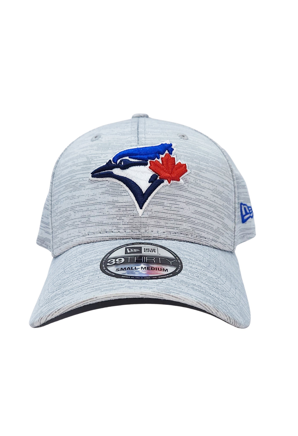 TORONTO BLUE JAYS NEW ERA GREY 39FIFTY DISTINCT FULLBACK CAP