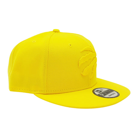 TORONTO RAPTORS NEW ERA YELLOW 9FIFTY SNAPBACK HAT