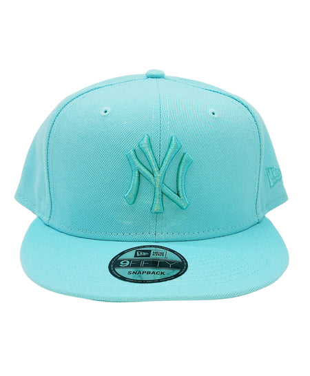 NEW YORK YANKEES NEW ERA TEAL 9FIFTY SNAPBACK HAT