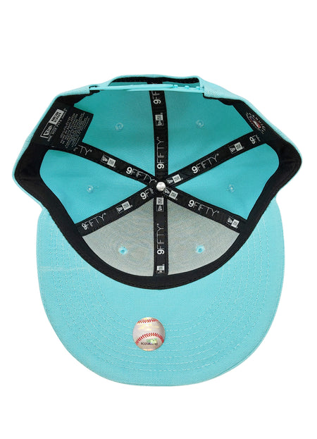 NEW YORK YANKEES NEW ERA TEAL 9FIFTY SNAPBACK HAT