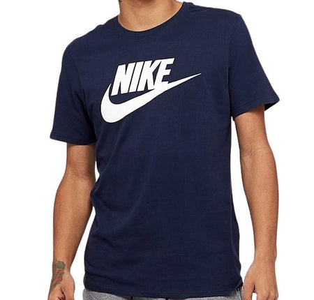 NIKE MEN'S HOMME T-SHIRT (NAVY-WHITE)