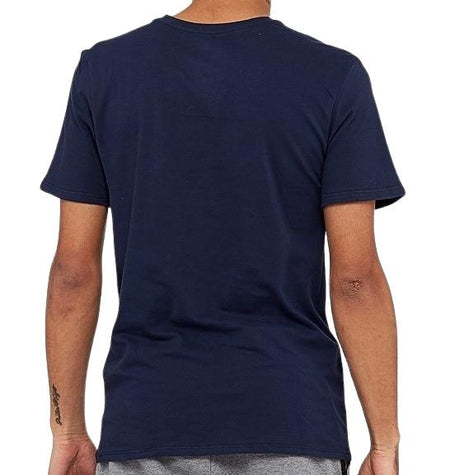 NIKE MEN'S HOMME T-SHIRT (NAVY-WHITE)