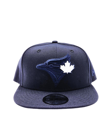 950 TORONTO BLUEJAYS NAVY WITH WHITE LEAF SNAPBACK