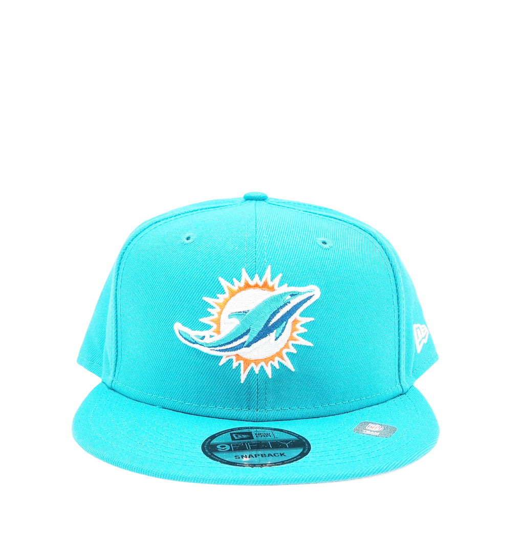 9FIFTY NEW ERA MIAMI DOLPHINS TEAL SNAPBACK HAT