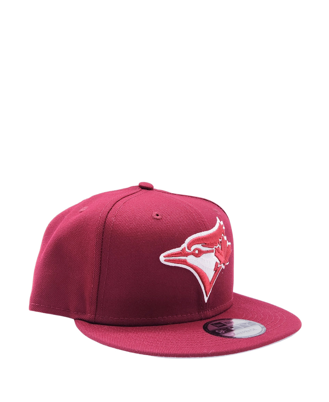 NEW ERA 9FIFTY TORONTO BLUE JAYS BURGUNDY SNAPBACK HAT