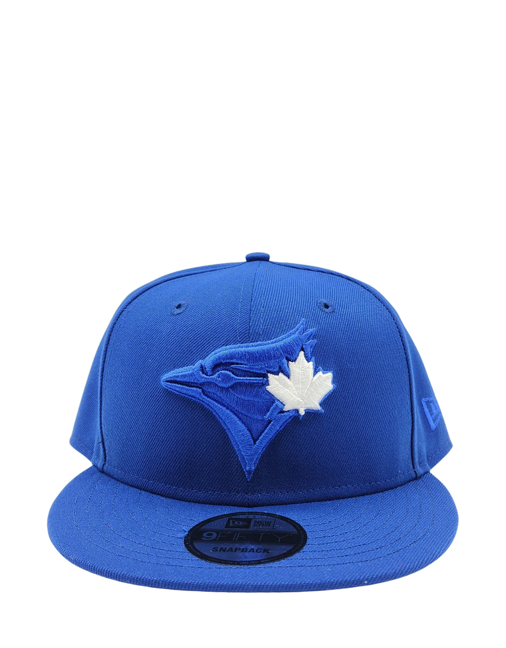 NEW ERA 9FIFTY TORONTO BLUE JAYS ROYAL BLUE WITH WHITE LEAF SNAPBACK HAT