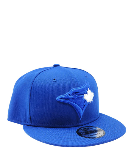 NEW ERA 9FIFTY TORONTO BLUE JAYS ROYAL BLUE WITH WHITE LEAF SNAPBACK HAT