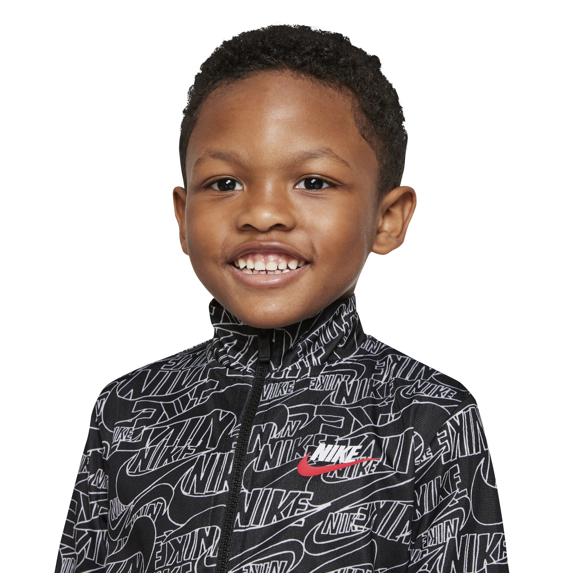 NIKE TODDLER SPORTSWEAR READ ALL OVER PRINT TRACKSET
