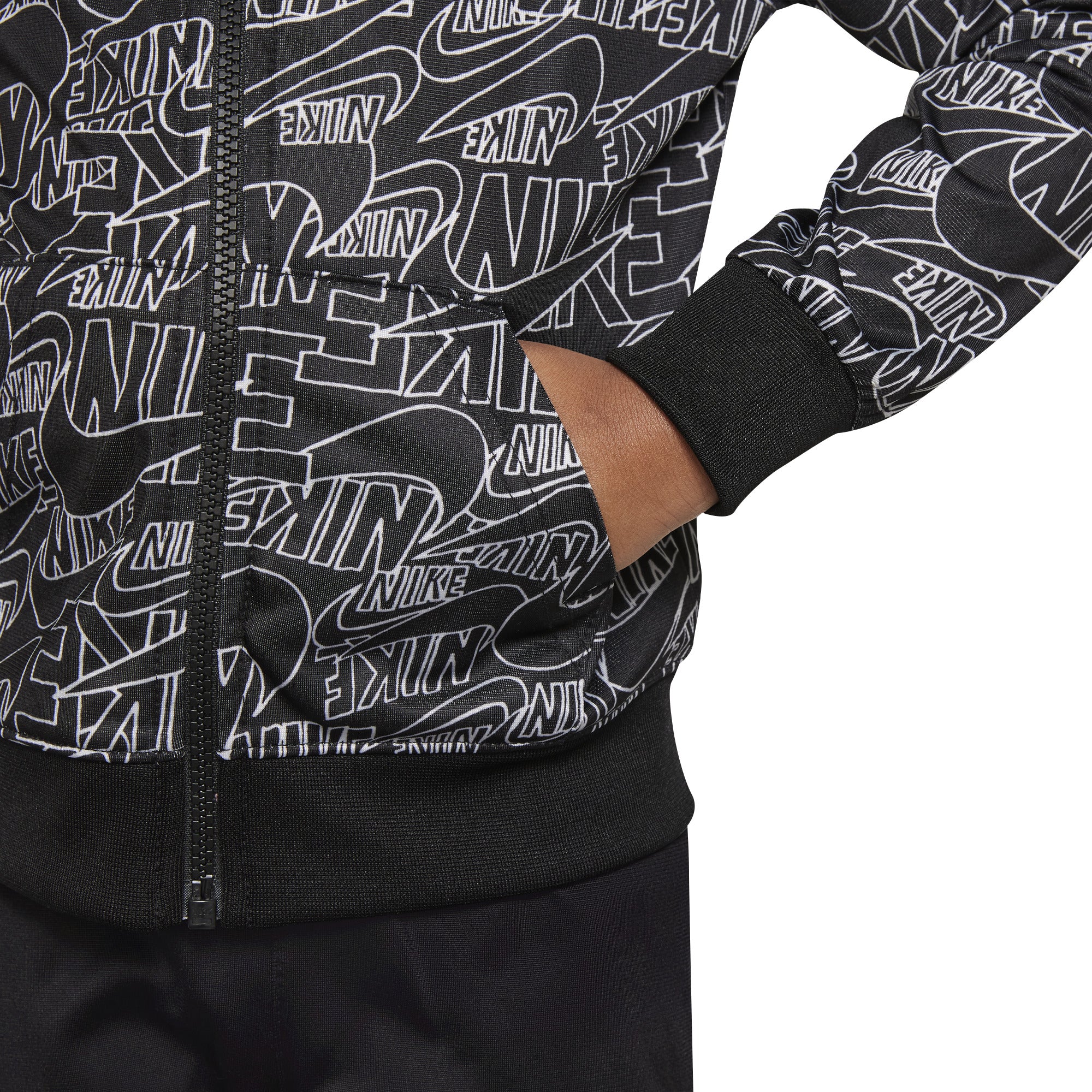 NIKE TODDLER SPORTSWEAR READ ALL OVER PRINT TRACKSET