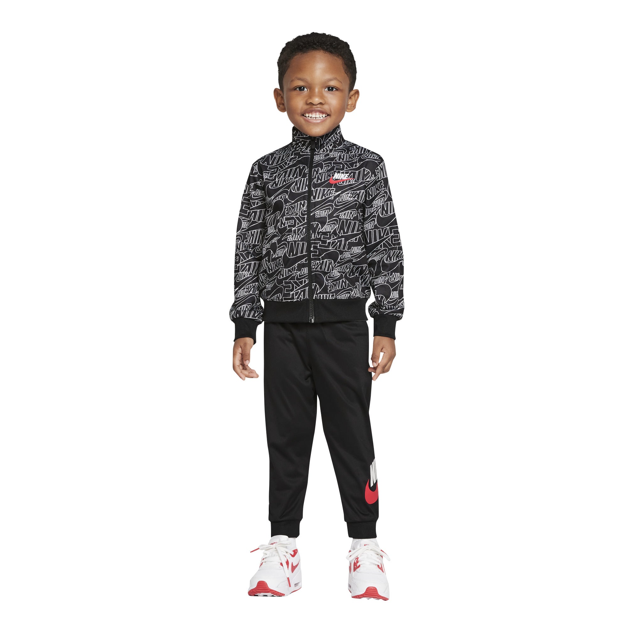 NIKE TODDLER SPORTSWEAR READ ALL OVER PRINT TRACKSET