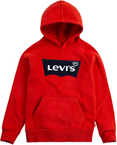 LEVI'S CHILI PEPPER CHENILLE BATWING KID'S PULLOVER (SMALL-LARGE)