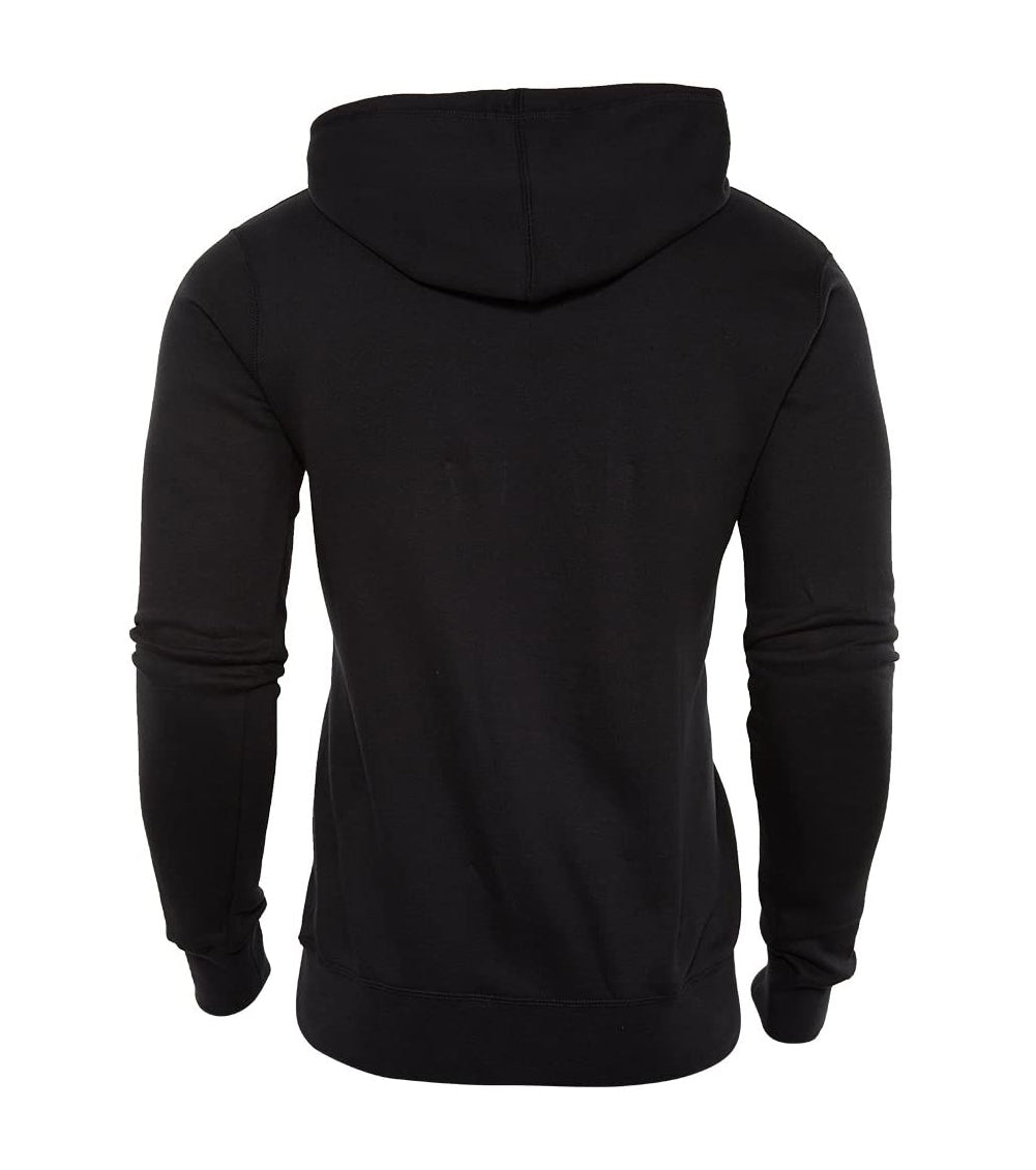 JORDAN FLIGHT STANDARD FIT FLEECE ATHLETIC PULLOVER (BLACK)