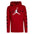 LONG SLEEVES HOODED KIDS TOP (RED) RED