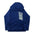 NIKE KIDS ZIPPER HOODIE (CHARCOAL & BLUE) BLUE