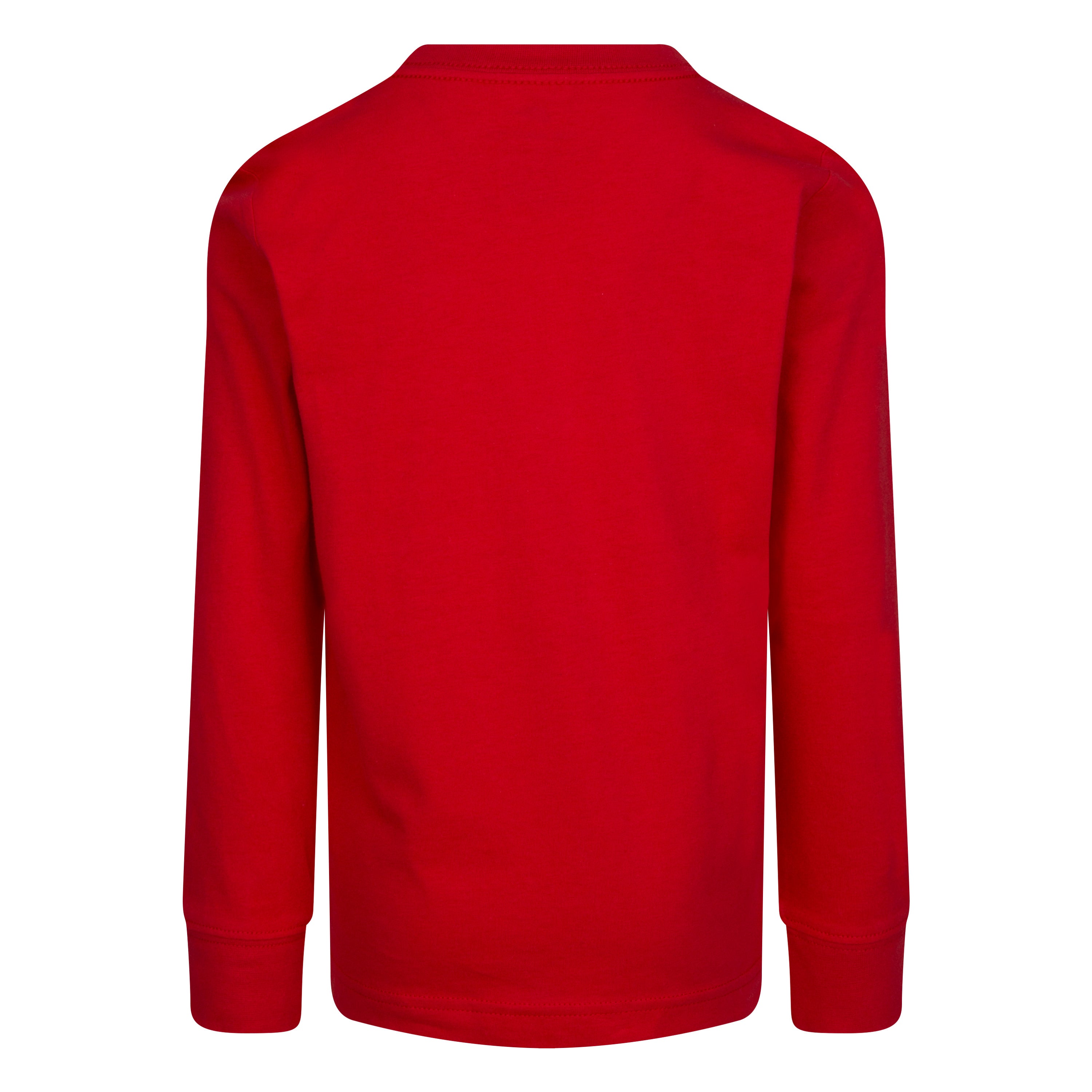 NIKE KIDS' LONG SLEEVE EMBRO FUTURA TEE (RED)